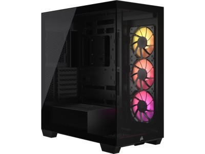 Corsair 3500X ARGB Mid-Tower PC Case, ATX, TG - Svart#1