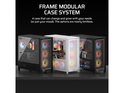 Corsair FRAME 5000D RS, Tempered Glass, E-ATX - Svart#4