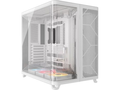 Corsair AIR 5400 RS-R ARGB Triple Chamber Mid Tower, TG, E-ATX - Vit