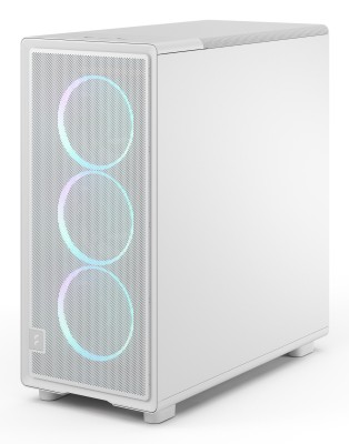 Fractal Design Epoch White TG RGB Clear Tint, ATX - Vit#2