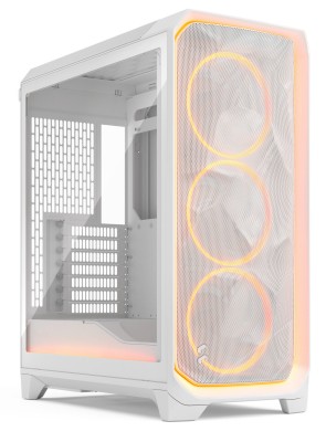 Fractal Design Meshify 3 Ambience Pro RGB White TG Clear Tint, ATX - Vit
