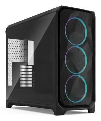 Fractal Design Meshify 3 XL Black RGB TG Light Tint, ATX - Svart