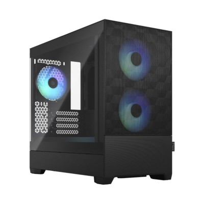 Fractal Design Pop Mini Air RGB Tempered Glass Clear Tint, MicroATX - Svart#1