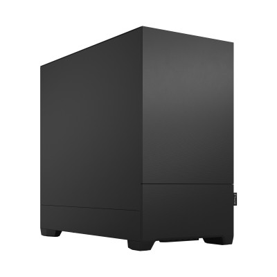 Fractal Design Pop Mini Silent Solid, MicroATX - Svart