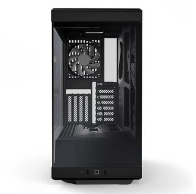 Hyte Y40 Black Miditower, ATX, Panoramic Glass, inkl. PCIe 4.0 riser - Svart#4