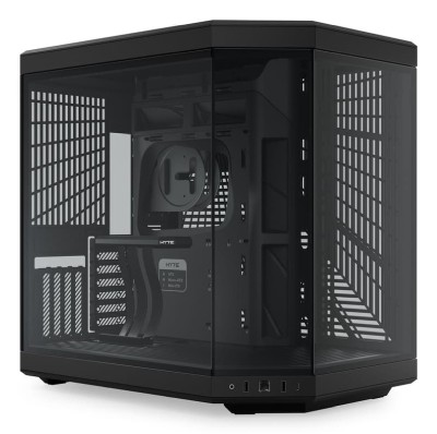Hyte Y70 Midi Tower, ATX, Tempered Glass - Pitch Black#1