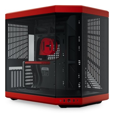 Hyte Y70 Midi Tower, ATX, Tempered Glass - Black Cherry#1