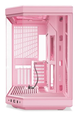 Hyte Y70 Midi Tower, ATX, Tempered Glass - Strawberry Milk#2