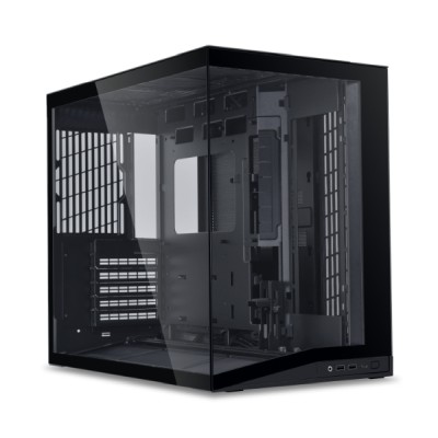 Lian Li O11 Dynamic Mini V2 Flow, TG, 5x120mm PWM fläktar ATX - Svart#1