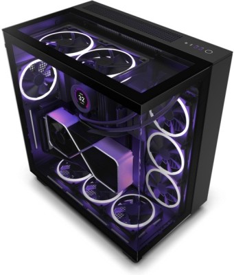 NZXT H9 Elite Premium Dual Chamber, ATX - Svart#1