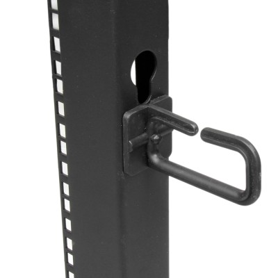 19" Startech Serverrack, 25U, öppet, 4 stolpar, justerbart djup 56-101 cm#3