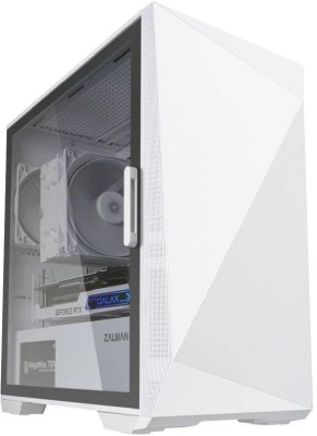 Zalman Z1 Iceberg White, MicroATX, TG - Vit