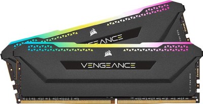 16 GB (2x8GB) DDR4-3200 Corsair Vengeance RGB PRO SL, CL16