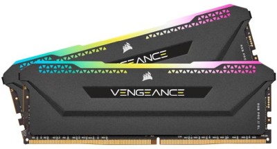 16 GB (2x8GB) DDR4-3600 Corsair Vengeance RGB PRO SL, CL18 - Svart