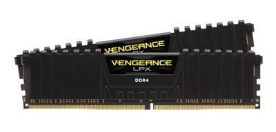 16 GB (2x8GB) DDR4-2400 Corsair Vengeance LPX Black CL16