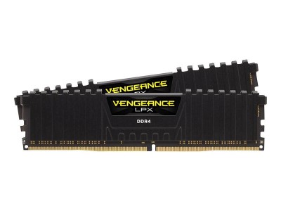 16 GB (2x8GB) DDR4-3600 Corsair Vengeance LPX CL18