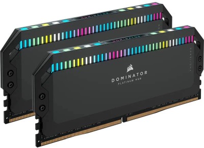 64 GB (2x32GB) DDR5-5600 Corsair Dominator Platinum RGB CL40 - Svart