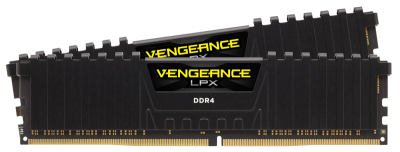 16 GB (2x8GB) DDR4-3200 Corsair Vengeance LPX Black, CL16