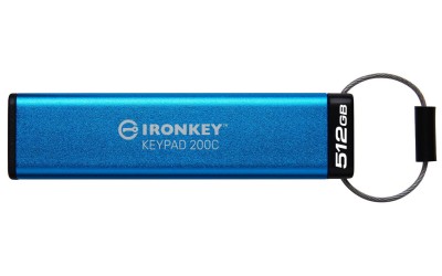 512 GB Kingston Ironkey Keypad 200C, USB-C