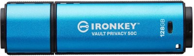 128 GB Kingston Ironkey Vault Privacy 50C, USB-C 3.2 Gen1