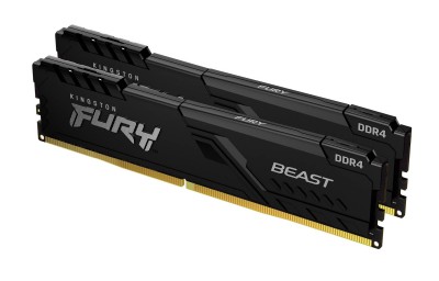 32 GB (2x16GB) DDR4-3200 Kingston FURY Beast CL16 - Svart