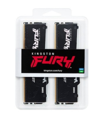 32 GB (2x16GB) DDR5-4800 Kingston FURY Beast RGB CL38, XMP - Svart#2