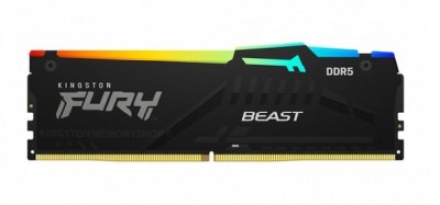 32 GB (2x16GB) DDR5-5600 Kingston FURY Beast RGB CL40, XMP - Svart#2