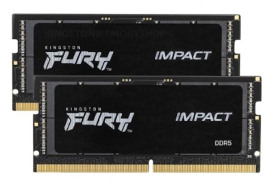 32 GB (2x16GB) DDR5-5600 SODIMM Kingston FURY Impact CL40