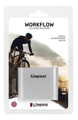USB-C 3.2 kortläsare Kingston Workflow Dual-Slot, extern, microSDHC/SDXC UHS-II#2