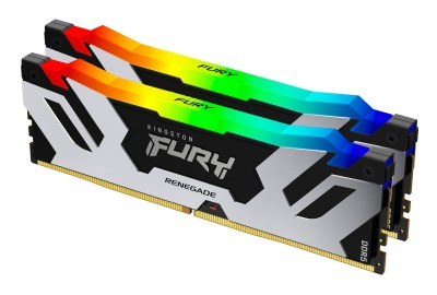 32 GB (2x16GB) DDR5-6000 Kingston FURY Renegade RGB CL32, XMP