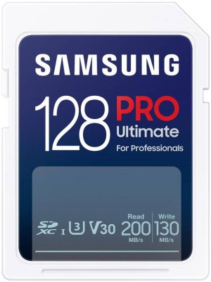 Secure Digital SDXC 128 GB Samsung PRO Ultimate, 200/130 MB/sek, Class 10, UHS-I V30, U3, A2#1