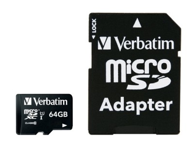 Micro Secure Digital SDXC 64 GB Verbatim, Class 10, inkl. SD-adapter#2