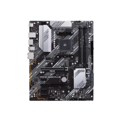 Asus PRIME B550-Plus, AMD Socket AM4, B550, ATX, 4xDDR4, CrossFireX, 2xPCI Express, 2xM.2 + SATA3 RAID, HDMI/DP, 7.1-ljud, USB-C, GigaLAN, Aura RGB