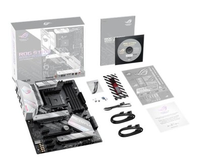 Asus ROG STRIX B550-A GAMING, AMD Socket AM4, B550, ATX, 4xDDR4, 2xPCI Express, CrossFireX, M.2 + SATA3 RAID, HDMI/DP, ROG SupremeFX 7.1-ljud, USB-C, 2.5Gbe LAN, Aura Sync RGB