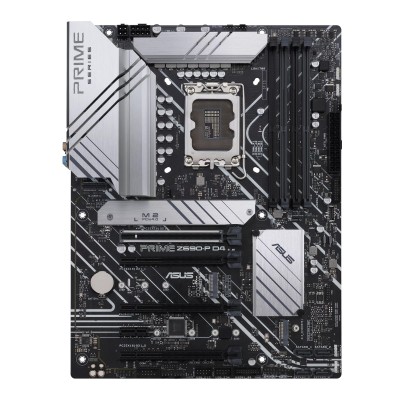 Asus PRIME Z690-P D4-CSM, Intel LGA1700, ATX, 3xPCI Express, 4xDDR4, 3xM.2 + SATA3 RAID, HDMI/DP, USB-C, 2.5Gbe LAN, Aura Sync RGB