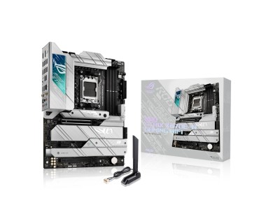 Asus ROG STRIX X670E-A GAMING WIFI, AMD AM5, 3xPCI Express, ATX, 4xDDR5, 4xM.2 + SATA3 RAID, HDMI/DP, USB-C, ROG SupremeFX 7.1 audio, 2.5Gbe LAN, WiFi 6E, Bluetooth, Aura Sync RGB