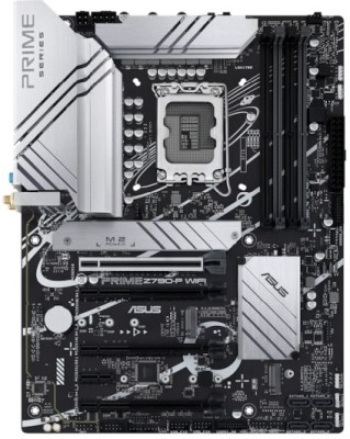 Asus PRIME Z790-P WIFI, Intel LGA1700, ATX, 4xPCI Express, 4xDDR5, 3xM.2 + SATA3 RAID, HDMI/DP, USB-C, 2.5Gbe LAN, WiFi 6, Bluetooth 5.2, Aura Sync RGB#1