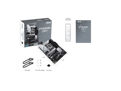 Asus PRIME Z790-P, Intel LGA1700, ATX, 4xPCI Express, 4xDDR5, 3xM.2 + SATA3 RAID, HDMI/DP, USB-C, 2.5Gbe LAN, Aura Sync RGB#2