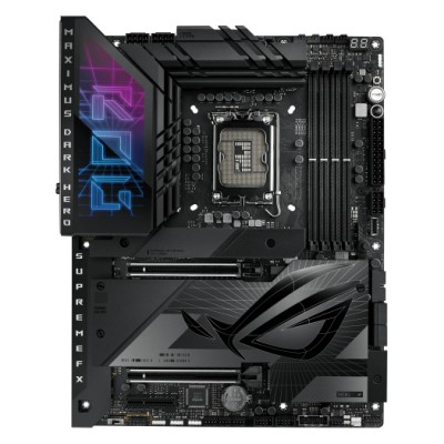 Asus ROG MAXIMUS Z790 DARK HERO, Intel LGA1700, 3xPCI Express, ATX, 4xDDR5, 5xM.2 + SATA3 RAID, HDMI/2xTB4, USB-C, SupremeFX audio, 2.5Gbe LAN, WiFi 7, Bluetooth 5.4, Aura Sync RGB