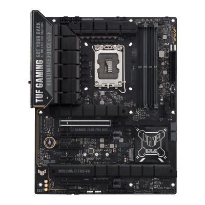Asus TUF GAMING Z790-PRO WIFI, Intel LGA1700, ATX, 4xPCI Express, 4xDDR5, 4xM.2 + SATA3 RAID, HDMI/DP, USB-C, 2.5Gbe LAN, WiFi 6E, Bluetooth 5.3, Aura Sync RGB