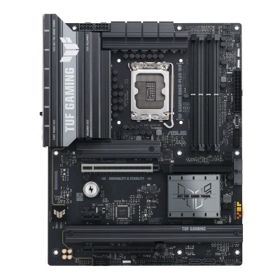 Asus TUF GAMING B860-PLUS WIFI, Intel LGA1851, 2xPCI Express, ATX, 4xDDR5, 3xM.2 + SATA3, HDMI/DP, USB-C, 2.5Gbe LAN, WiFi 7, Bluetooth 5.4, Aura Sync RGB