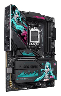 Asus ROG STRIX X870E-H GAMING MIKU WIFI7 Hatsune Miku Edition, AMD AM5, ATX, 4xDDR5, 3xPCI Express, 4xM.2 + SATA3 RAID, HDMI/2xUSB4, USB-C, 5Gbe LAN, WiFi 7, Bluetooth 5.4, Aura Sync RGB#2
