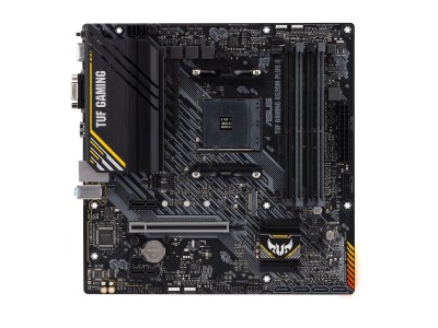 Asus TUF GAMING A520M-PLUS II, AMD Socket AM4, A520, MicroATX, 4xDDR4, PCI Express, M.2 + SATA3 RAID, VGA/HDMI/DP, 7.1-ljud, USB 3.2, GigaLAN, Aura Sync RGB#2