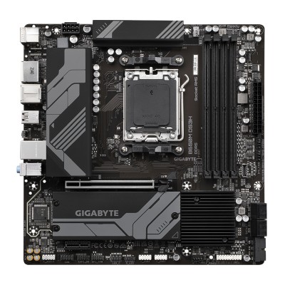 Gigabyte B650M DS3H, AMD AM5, PCI Express, MicroATX, 4xDDR5, 2xM.2 + SATA3 RAID, HDMI/2xDP, USB-C, 7.1 audio, 2.5Gbe LAN