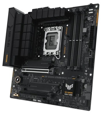 Asus TUF GAMING B760M-PLUS WIFI, Intel LGA1700, 2xPCI Express, MicroATX, 4xDDR5, 2xM.2 + SATA3 RAID, HDMI/DP, USB-C, 2.5Gbe LAN, WiFi 6, Bluetooth 5.2, Aura Sync RGB#1