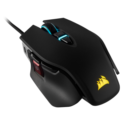 Corsair Gaming M65 RGB Elite, 18000 dpi, RGB LED, USB - Svart