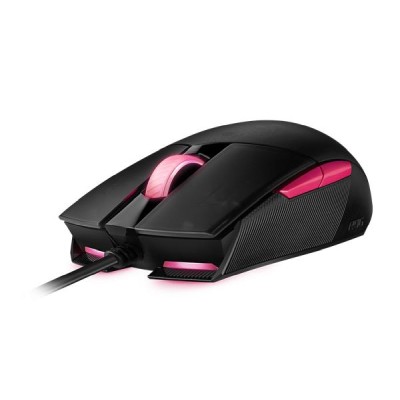 Asus ROG STRIX Impact II ELECTRO PUNK Gaming Mouse, 6200 dpi, Aura Sync RGB