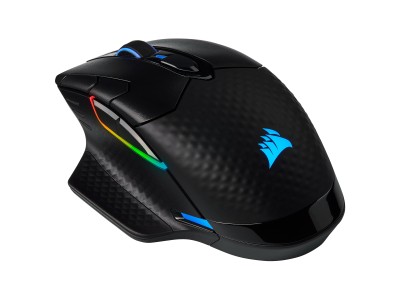 Corsair Gaming Dark Core PRO, RGB, Trådlös - Svart