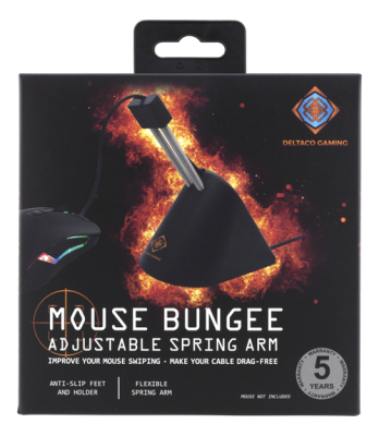 Mouse Bungee DELTACO GAMING - Svart/silver#5