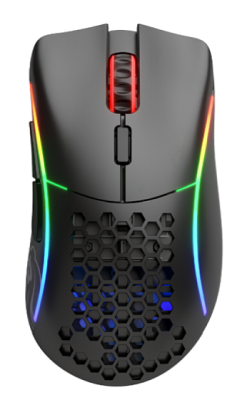 Glorious PC Gaming Race Model D- Wireless, RGB - Matt Svart